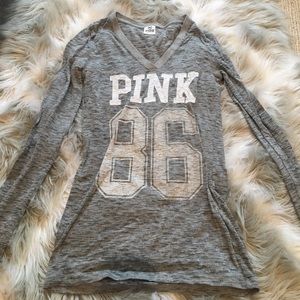 VS pink long sleeve tshirt
