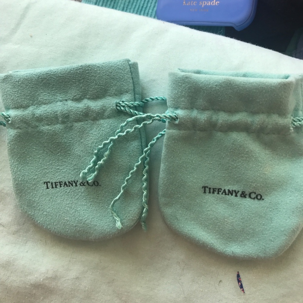 Tiffany and Co jewelry pouches