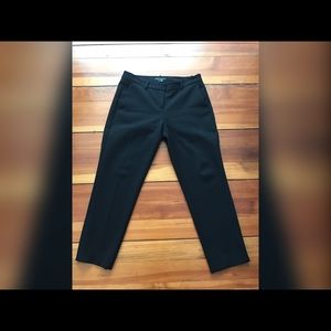 Theory cropped black pants
