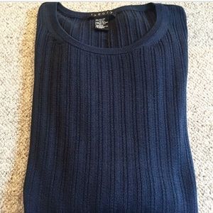 Theory Navy Blue Light Sweater