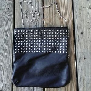 Studded Black H&M CrossBody Bag