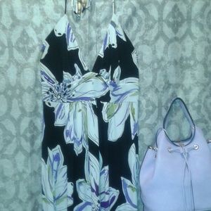 Maxi - Dress - Halter w/tie neck