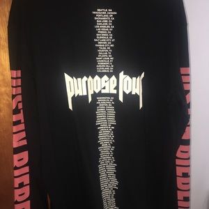 Justin Bieber purpose tour merchandise
