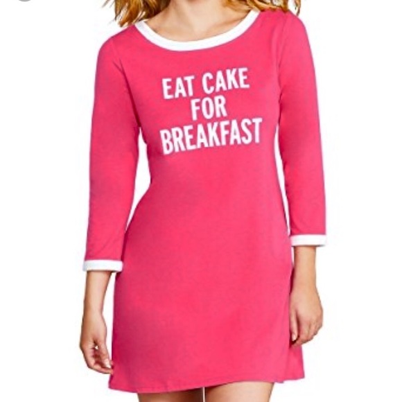 kate spade Other - 1 Left!❤️Kate Spade Eat Cake Sleep Shirt Large L
