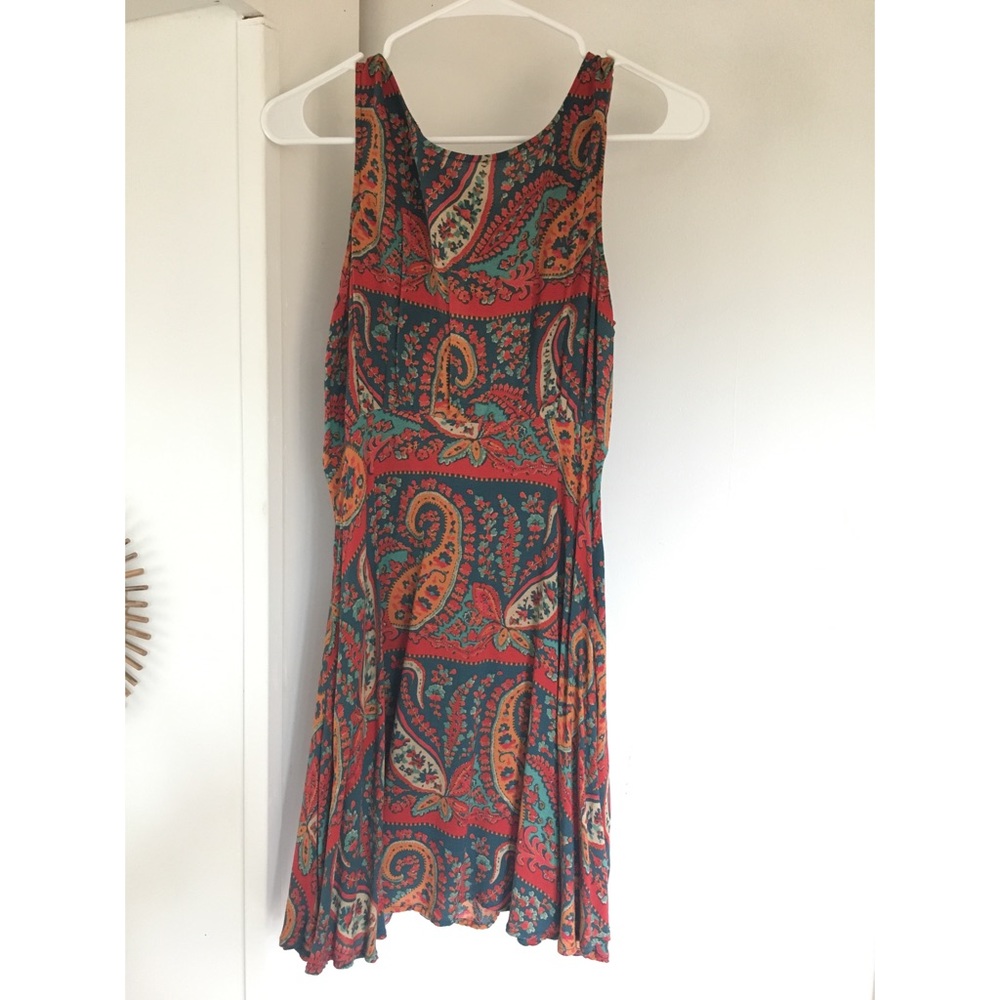 Free people paisley patterned dress