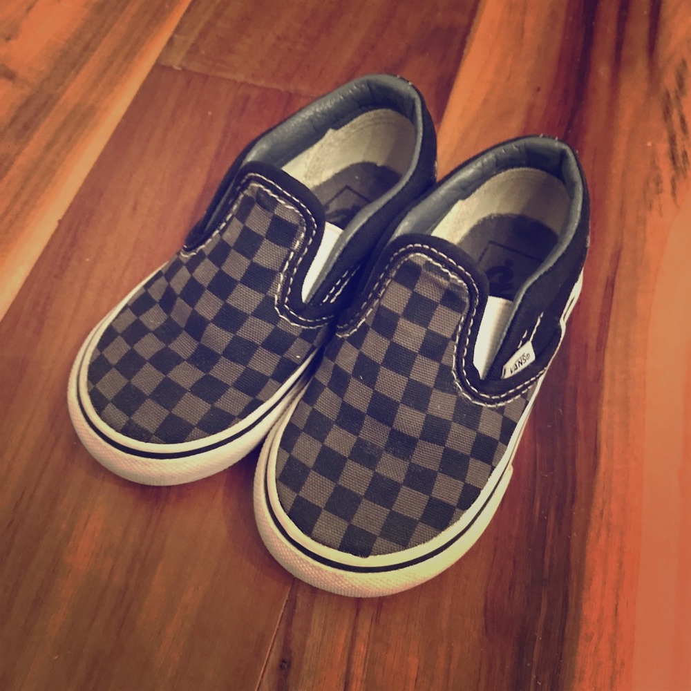 Checkered vans