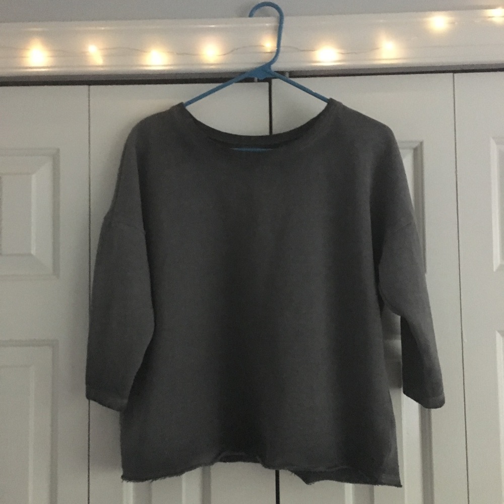 Gray American Eagle Sweatshirt