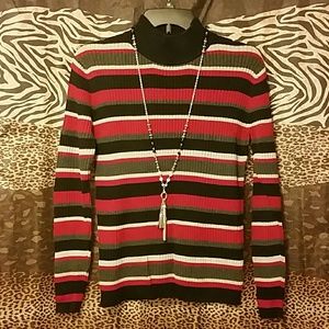 Croft and Barrow Striped Sweater