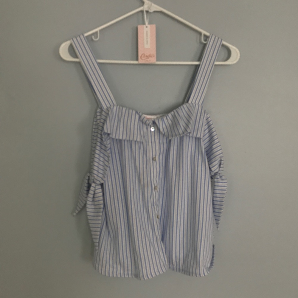 CANDIE STRIPED TANK TOP