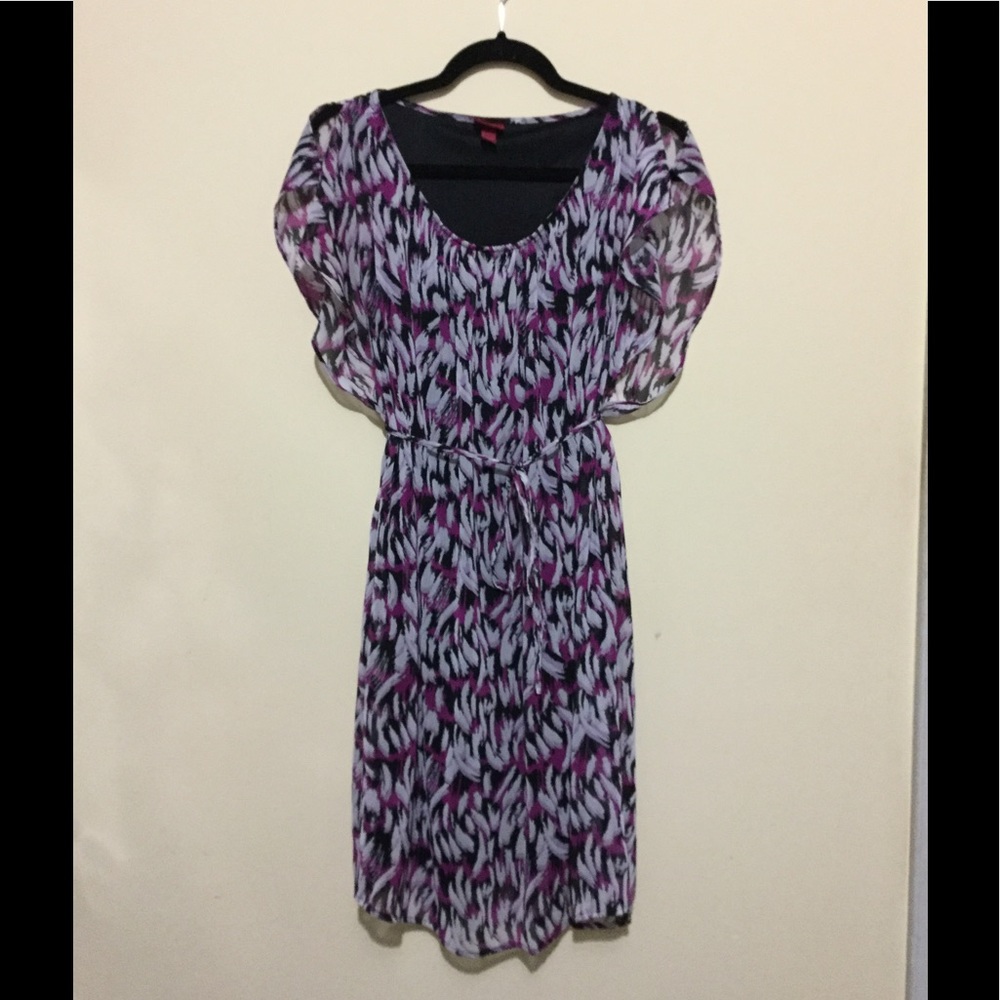 Patterned shift dress