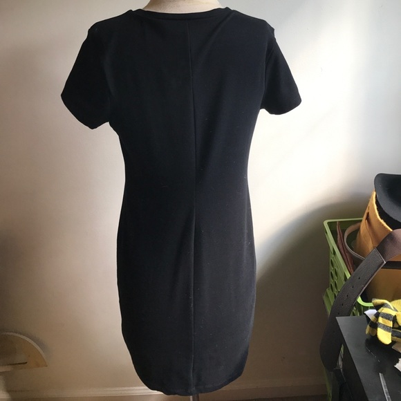Stretchy black sheath dress - Picture 3 of 3