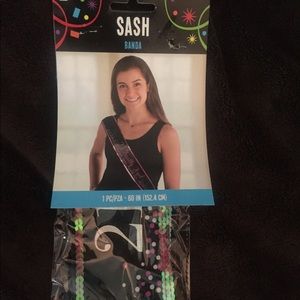 21 birthday sash.