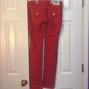 Red True Religion Jeans!