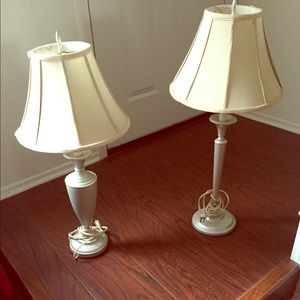 Beautiful table lamps, 1 for $12 or 2 for $20