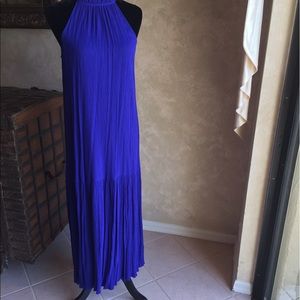 H&M blue maxi dress size 6