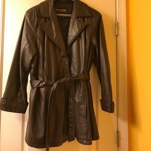 Leather Coat