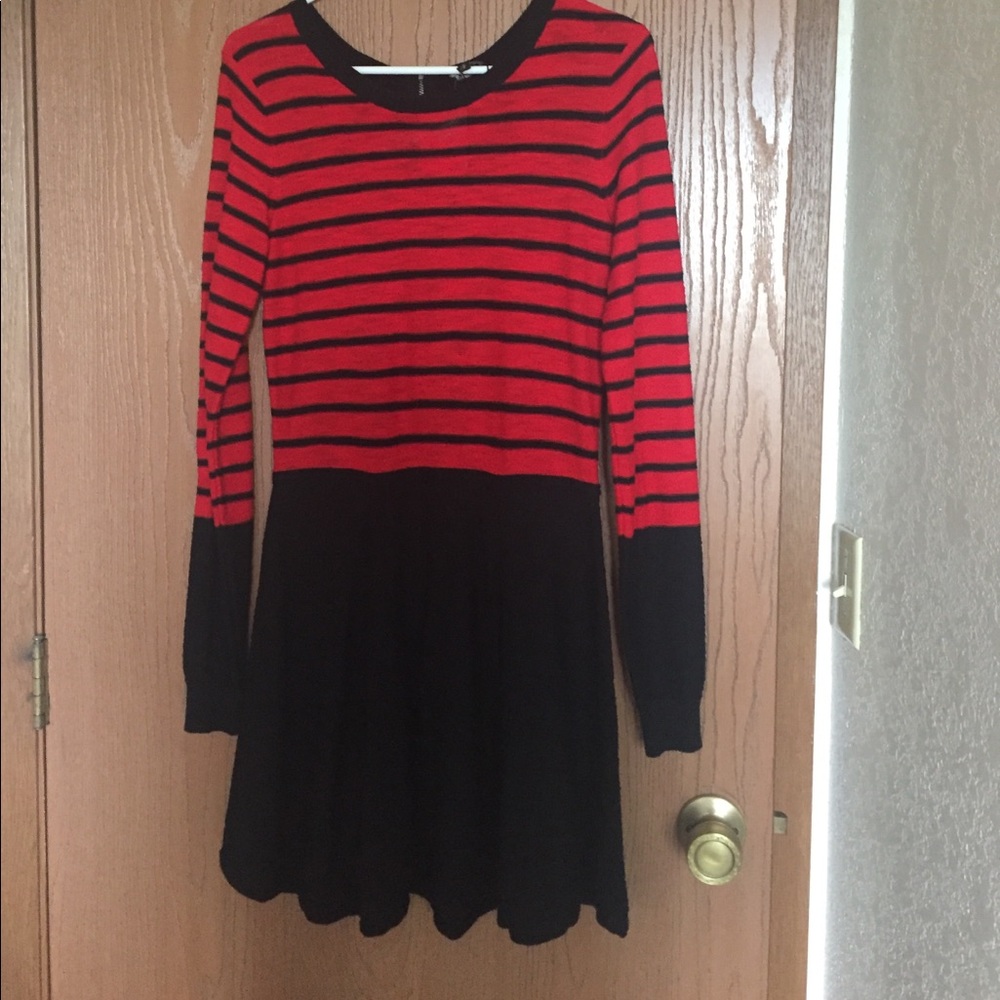 Brand new, rad and black dress!