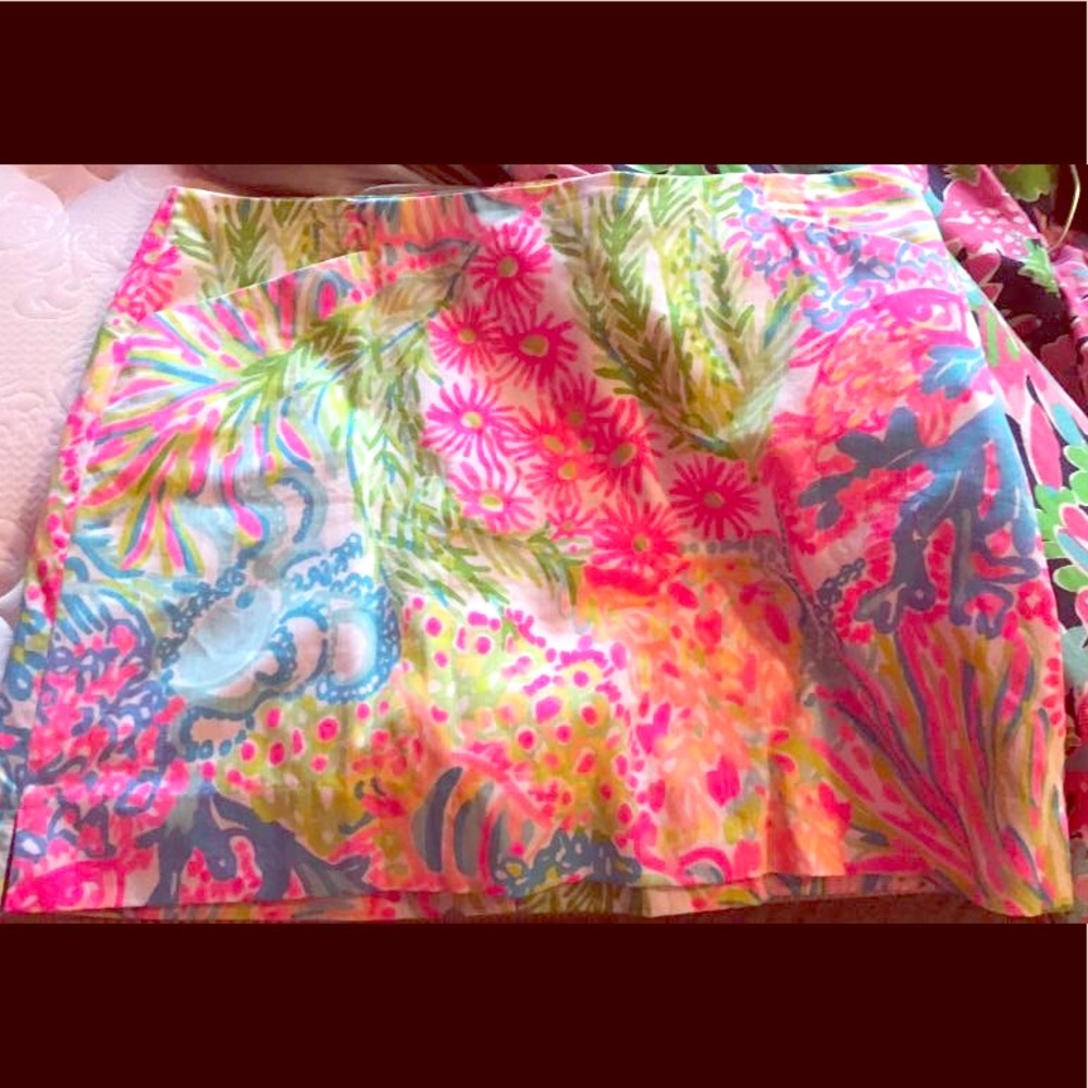 Lilly Pulitzer Lovers Coral Skort