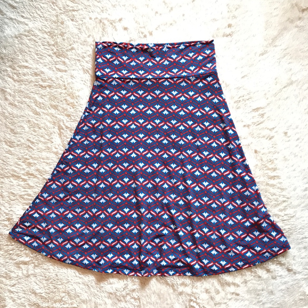 EUC LuLaRoe Azure Skirt