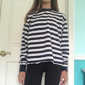 Brandy Melville striped long sleeve tee