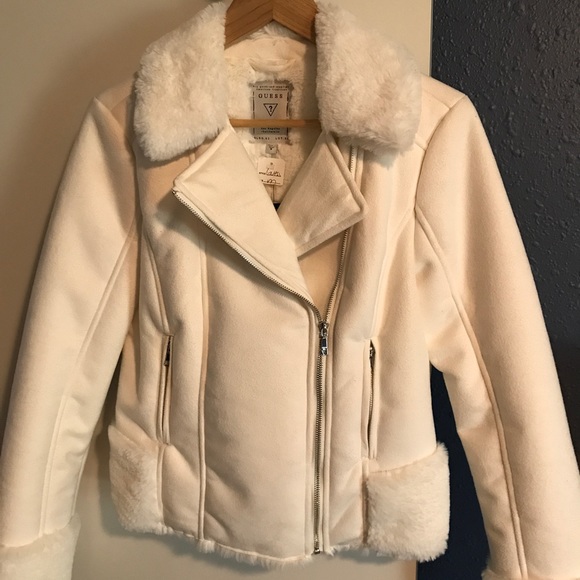 guess suede jacket womens