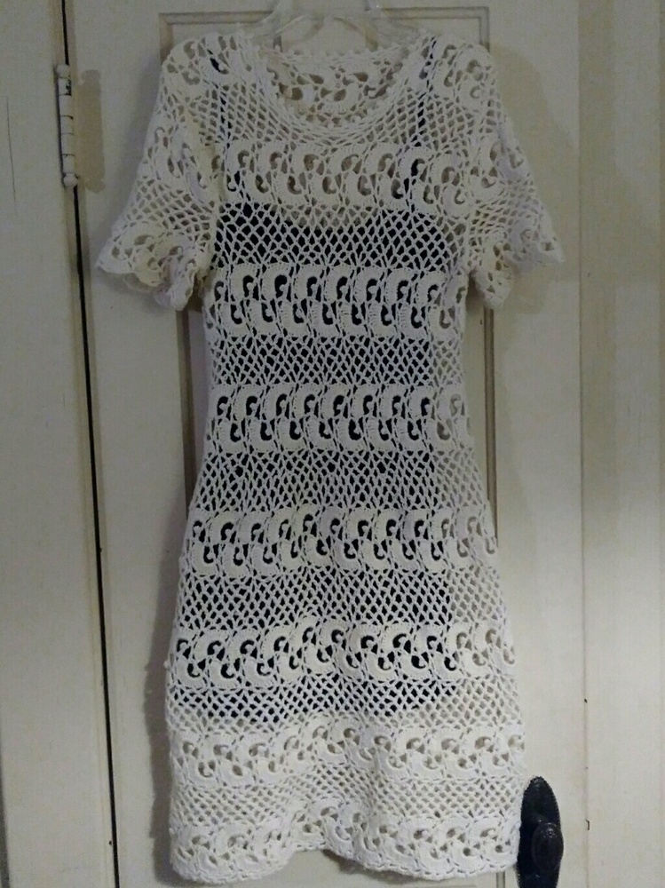 Vintage crocheted dress