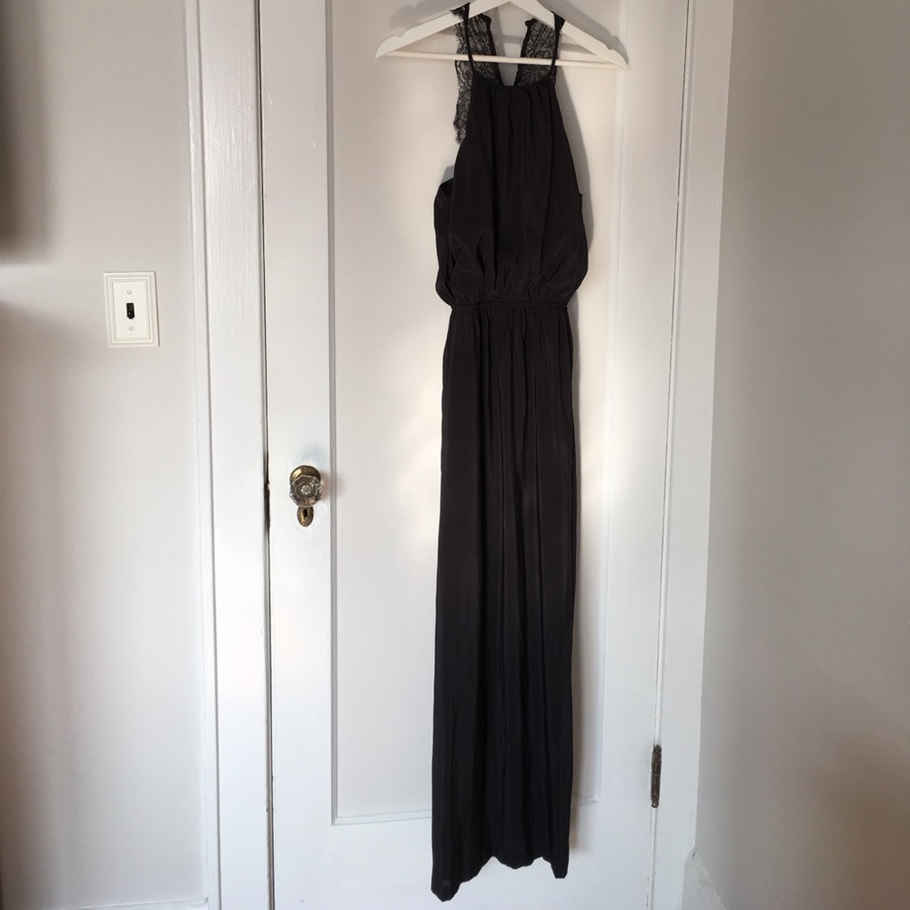 H&M sleeveless black dress, size 2