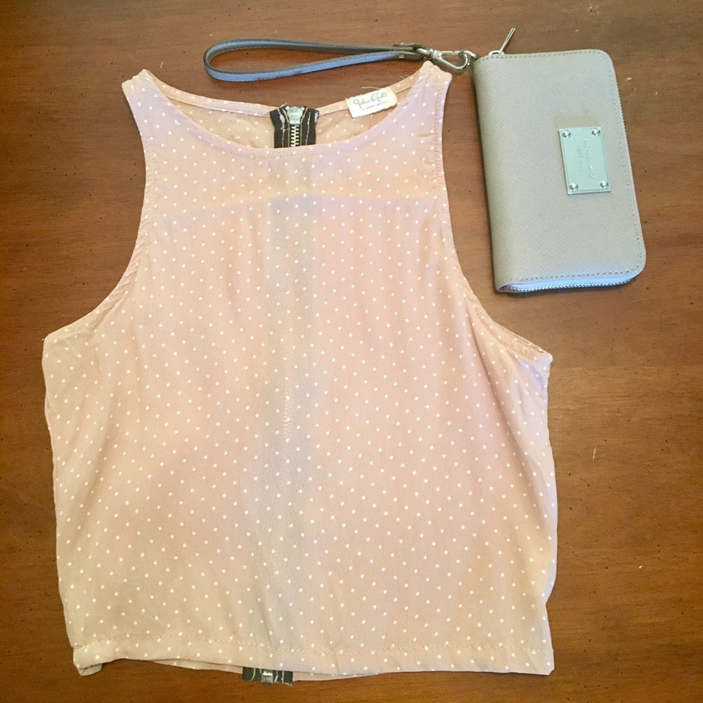 ❌Gifted❌Brandy Melville Polka Dot Top - Picture 4 of 7