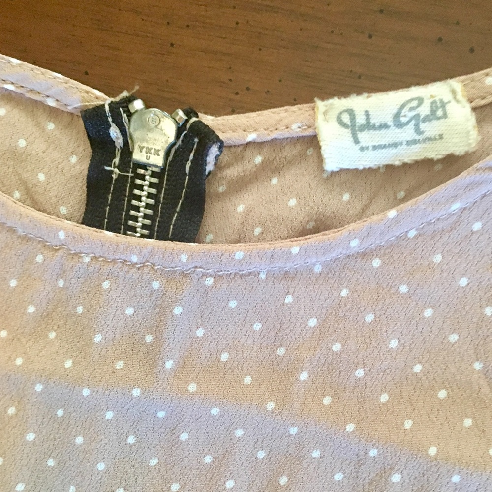 ❌Gifted❌Brandy Melville Polka Dot Top - Picture 3 of 7