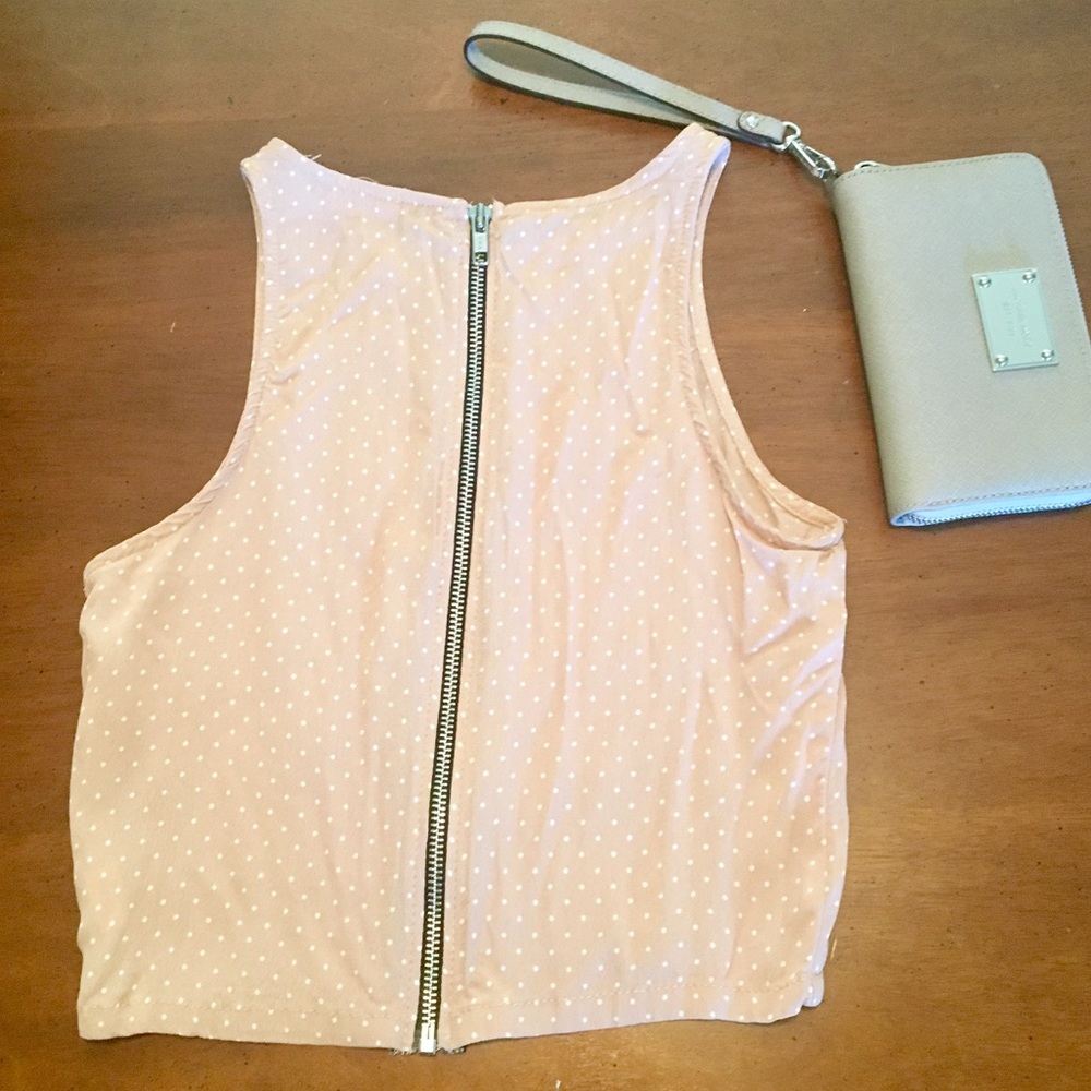 ❌Gifted❌Brandy Melville Polka Dot Top - Picture 5 of 7