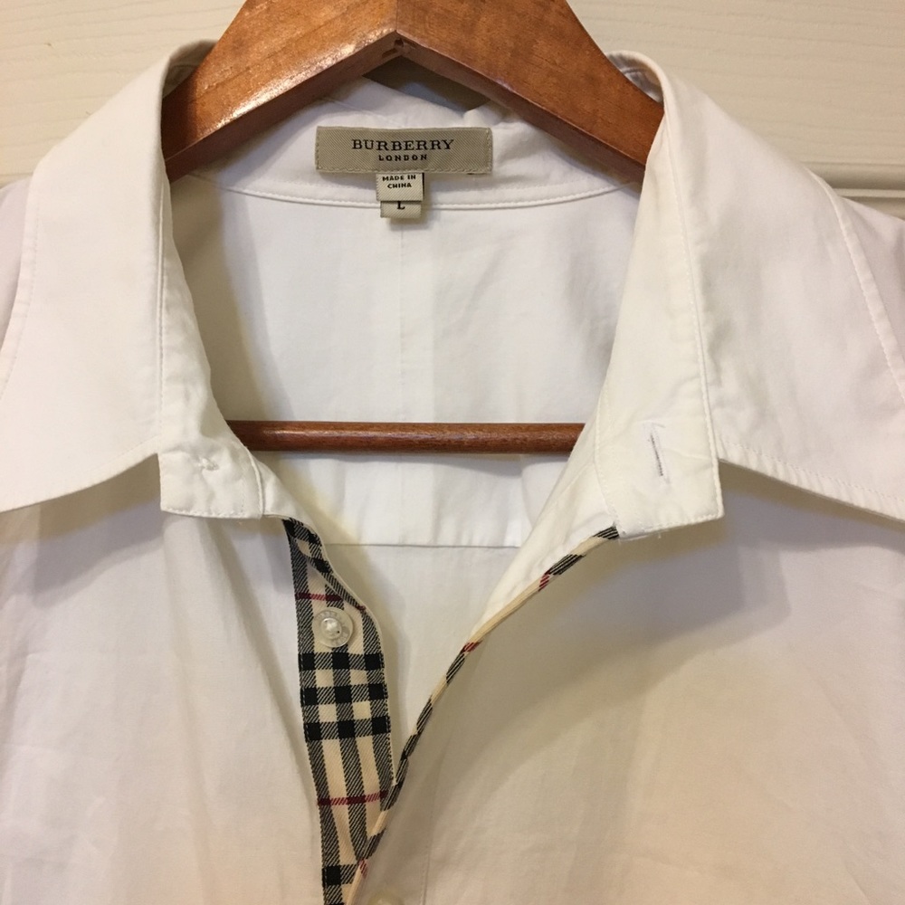 Burberry button down shirt. In great condition.