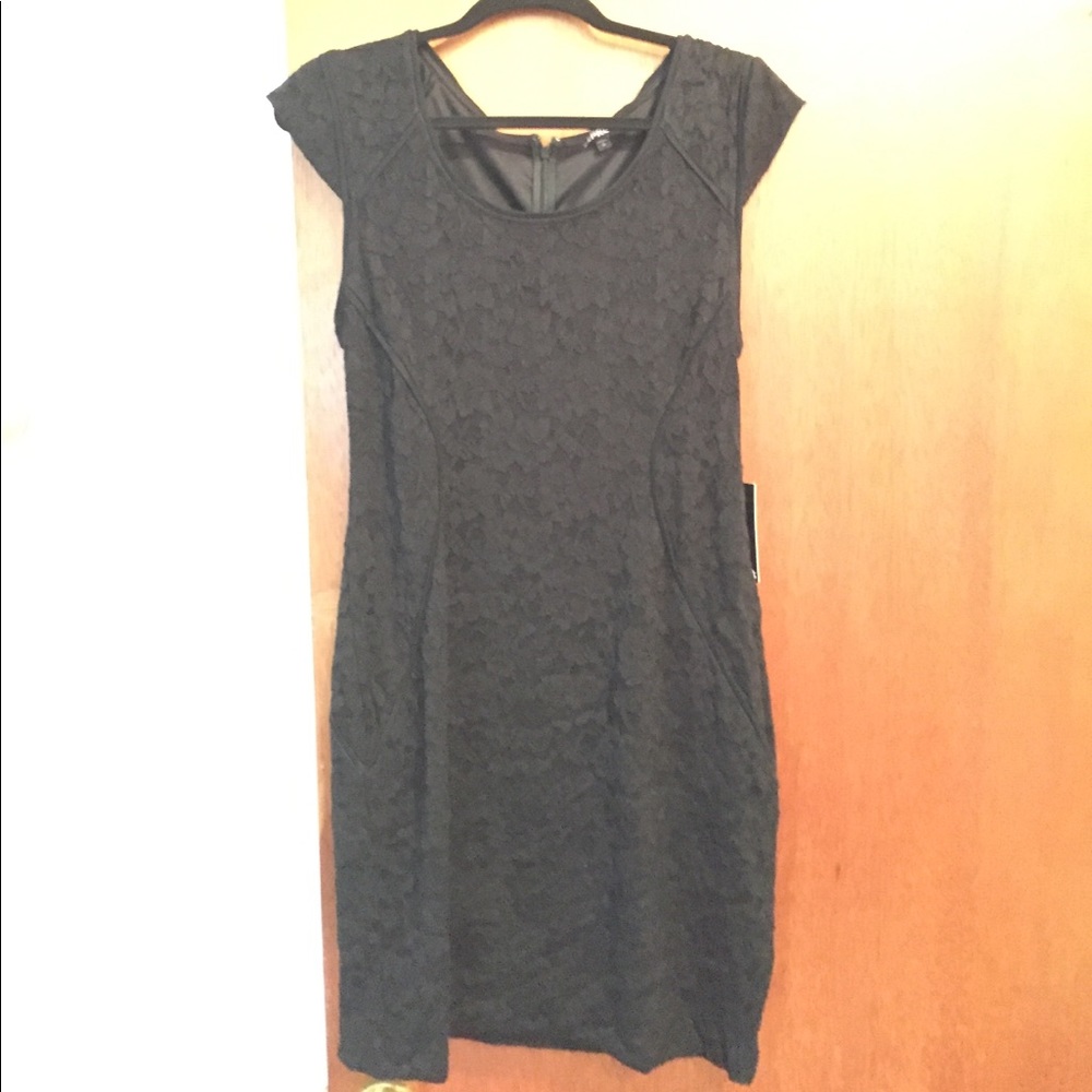 NWT Express lace bodycon dress, size 12.