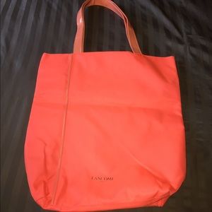 ✨Price drop 9/21!✨Hot Pink Lancôme bag. Never used