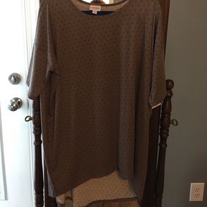 Brand new with tags taupe and black Irma