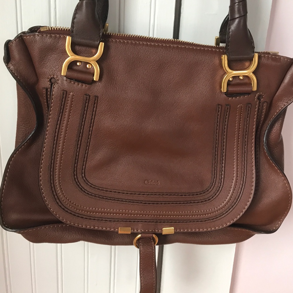 AUTH CHLOE MARCIE SATCHEL