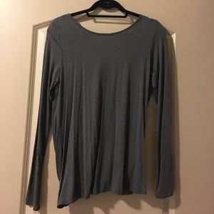 Two way long sleeve top.