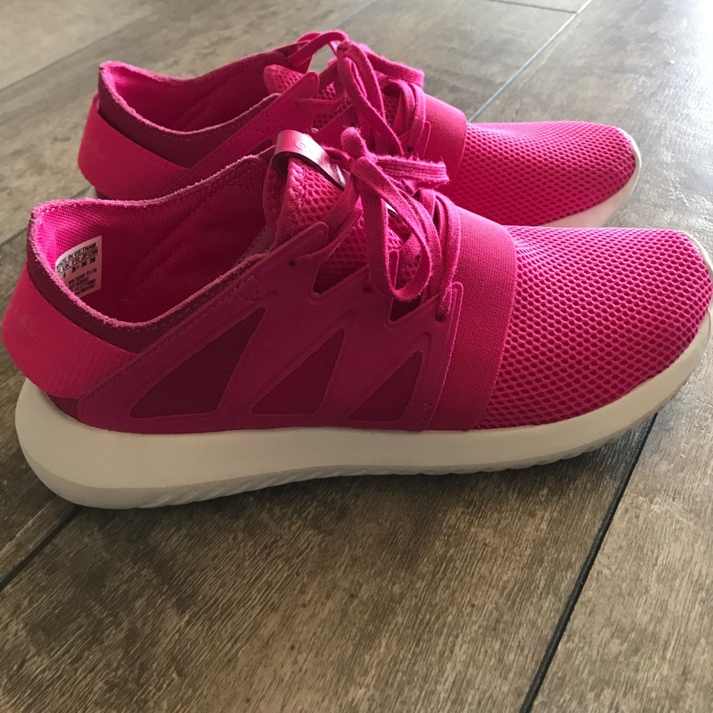 Adidas tubular pink size 7.5