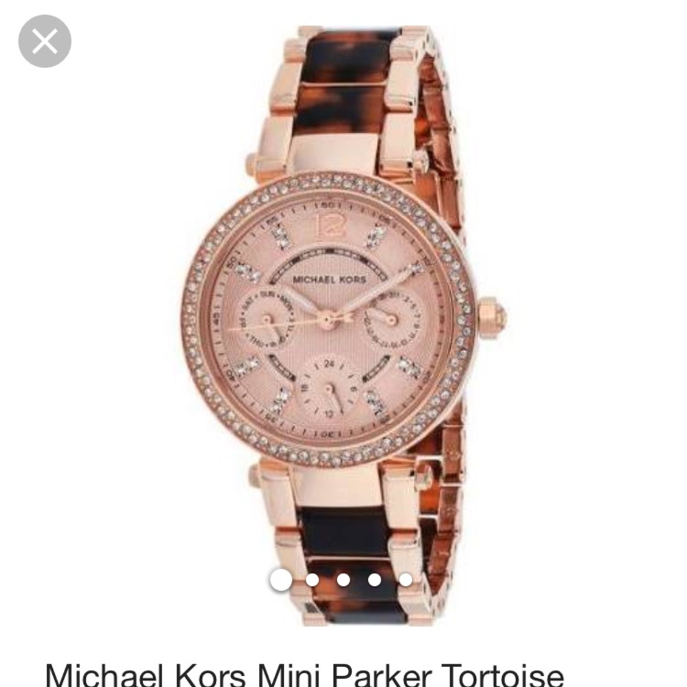 MK watch Rose gold & tortoise shell BNIB!!