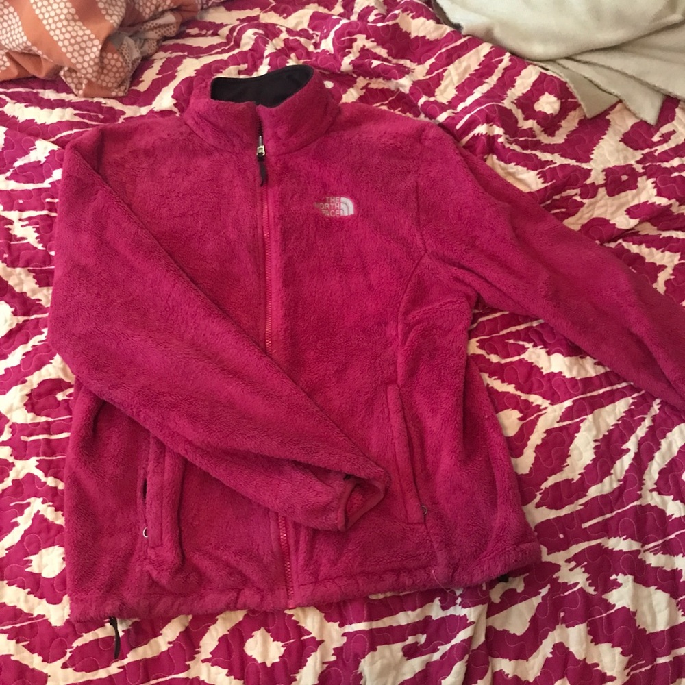 Pink North Face Jacket