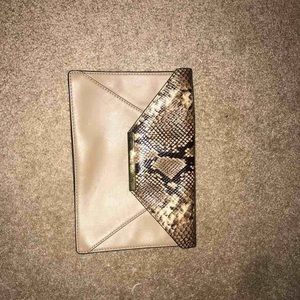 MK Snake Skin Envelope clutch! 50$