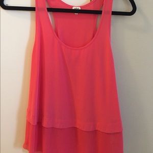 Hot pink top