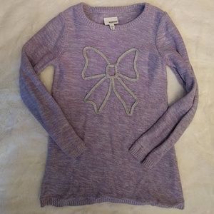 Childs 6x bow sweater