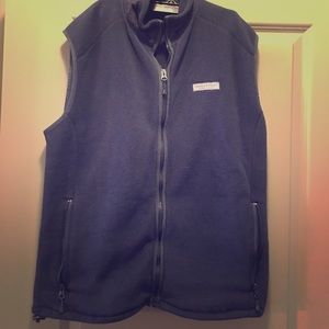 Vineyard Vines Navy Fleece Vest