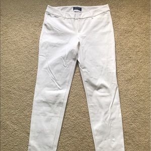 Old Navy White Pixie Ankle Pants, Sz 6, New!