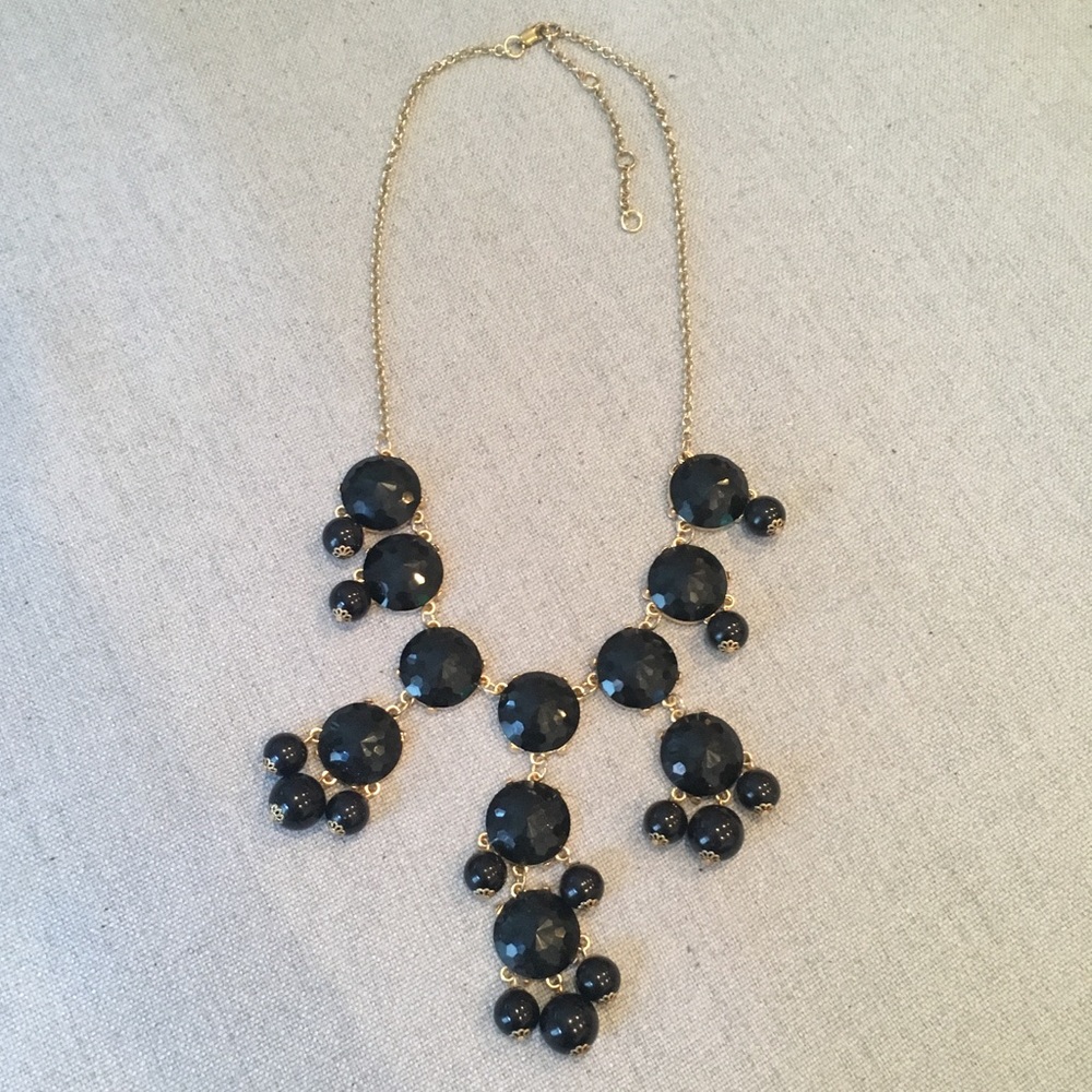 Black & Gold Statement Necklace