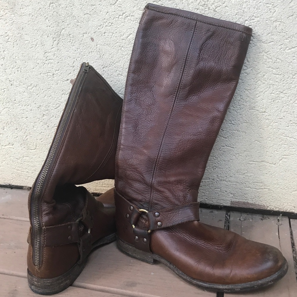 Frye Phillip Harness Boot