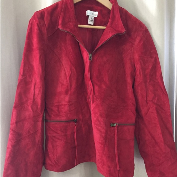 Suede Leather Jacket - Picture 1 of 3