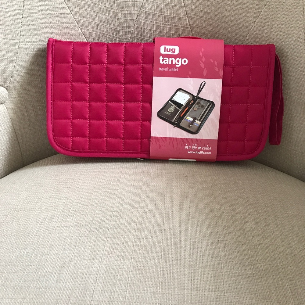 Pretty Pink Travel Wallet
