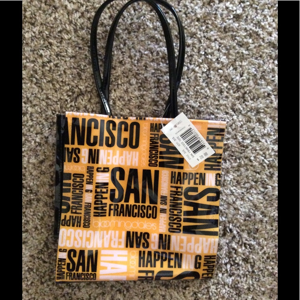 Bloomingdales San Fransisco carry bag