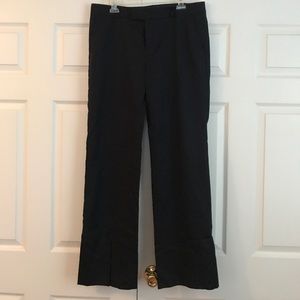 Banana Republic navy sateen Martin pants sz 12